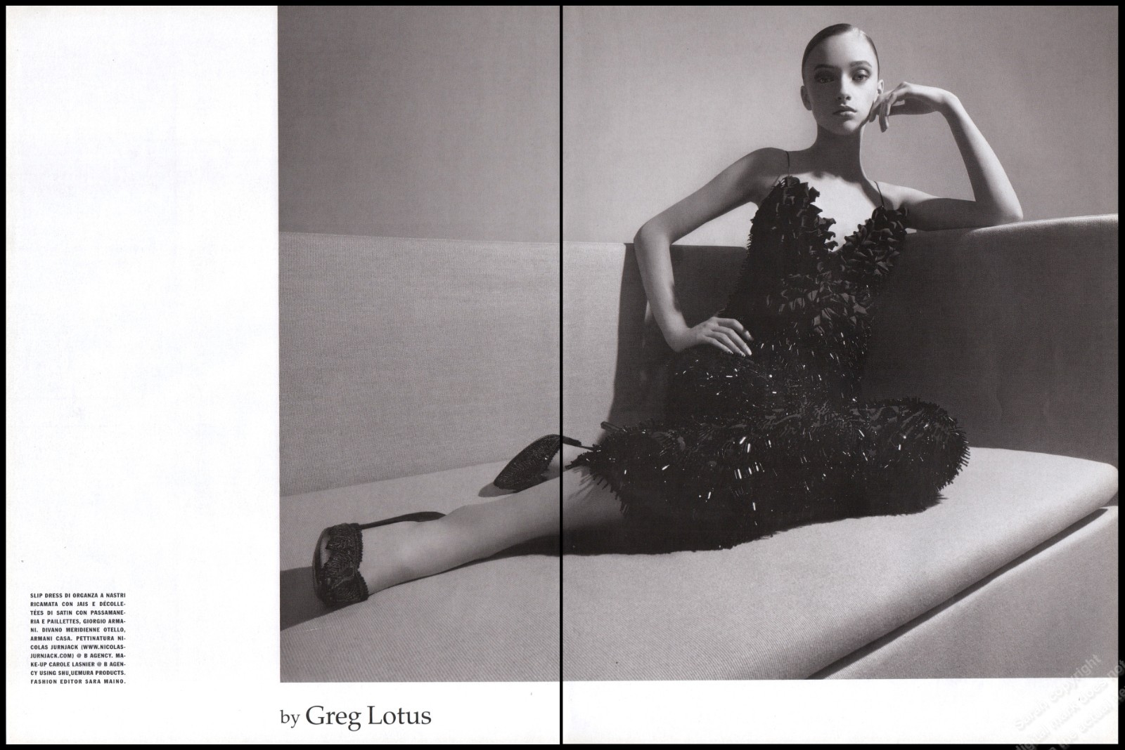 High Heels Magazine Print Ad Women Fashion  Long Legs shoes 2006-AC
