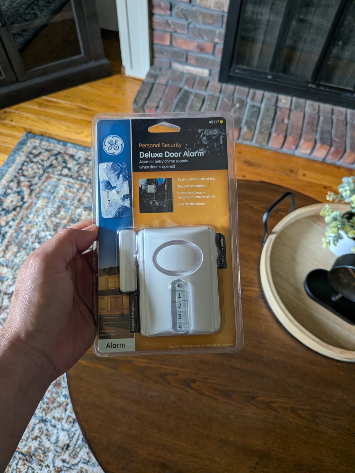 GE Deluxe Door Alarm: Model 45117, Wireless, Entry Chime, General Electric (New)