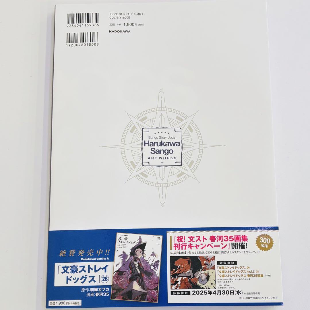 Bungo Stray Dogs Sango Harukawa 35 Art Works Book Japan
