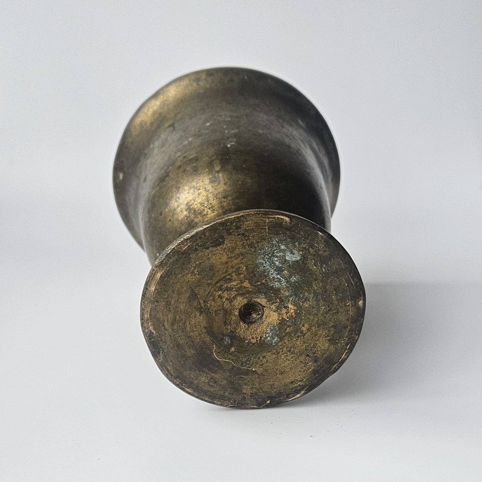 Antique Heavy 5" Brass Mortar 1.3kg