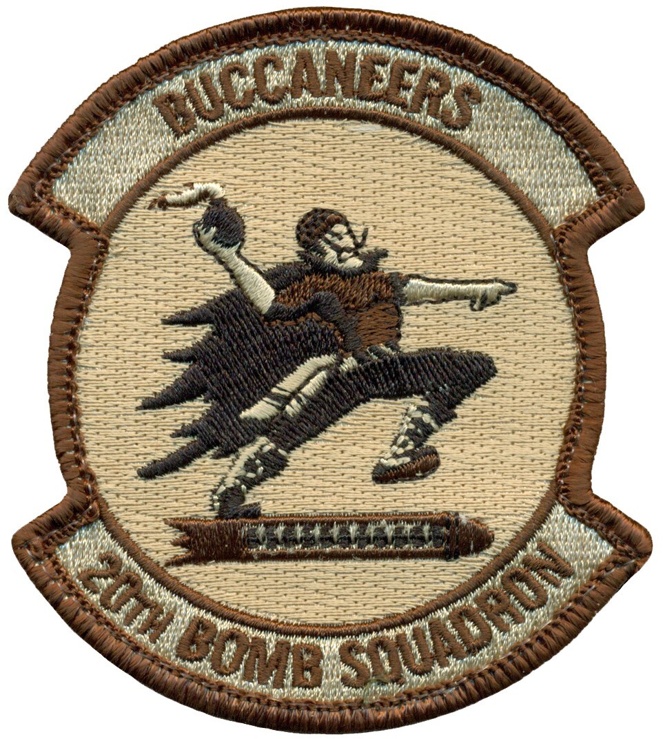 USAF 20th BOMB SQUADRON – DESERT PATCH