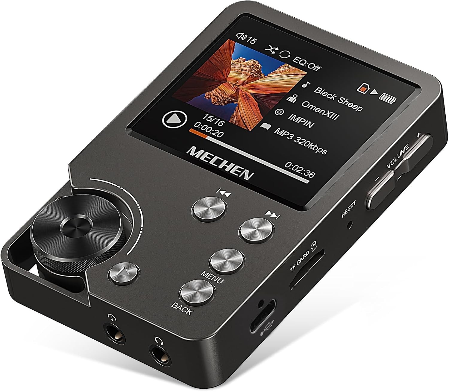 M30 HiFi MP3 Player Lossless DSD High Resolution Audio Player 64GB Gray