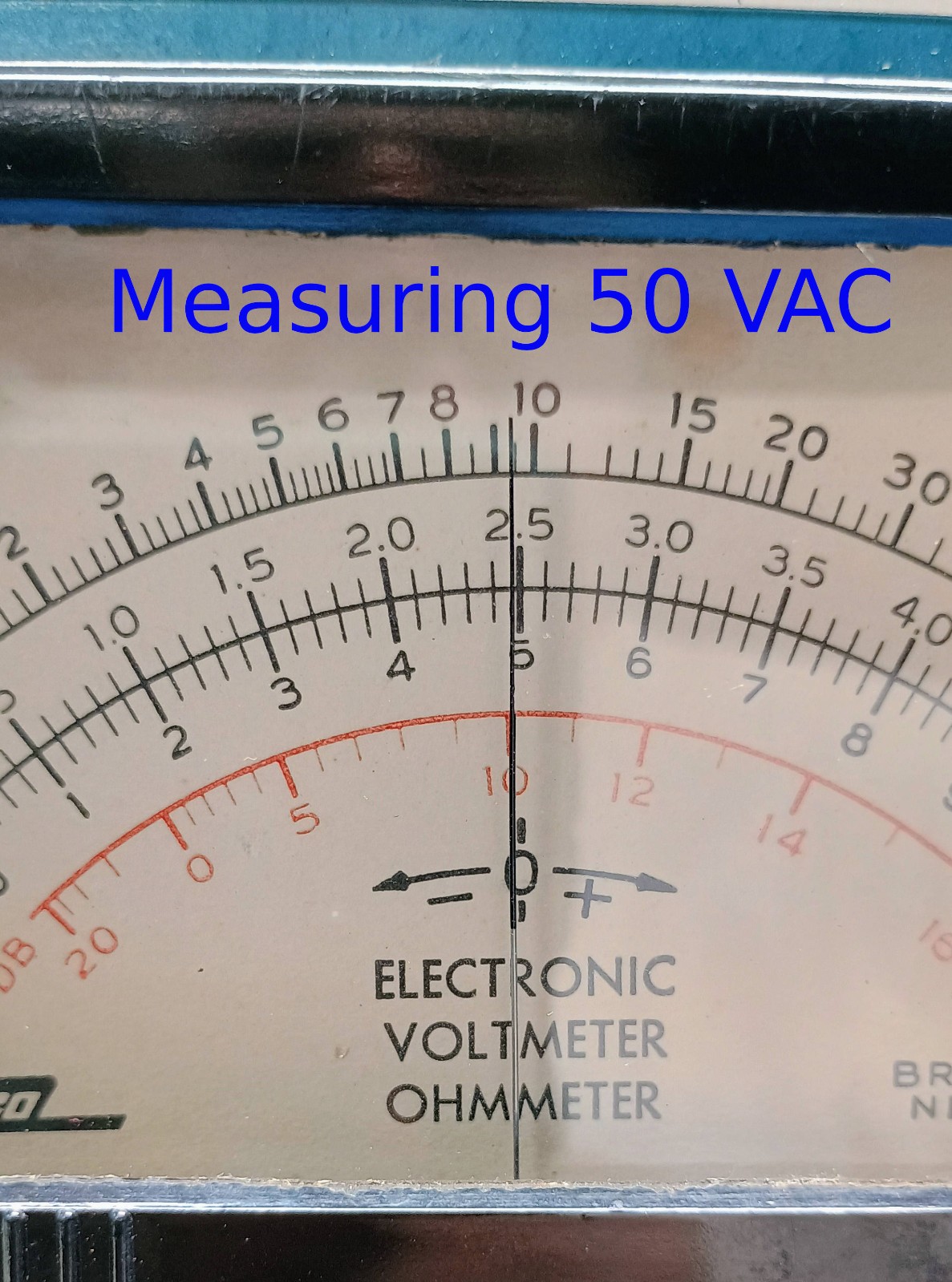 EICO Model 221 Vacuum Tube Voltmeter (VTVM) SN: 21238