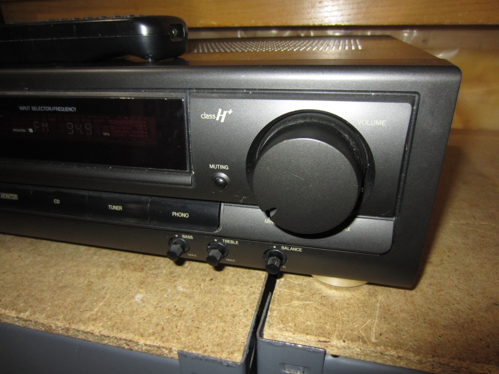 Technics SA-EX110 AV Control AM/FM Stereo Receiver With Remote Bundle. Works!