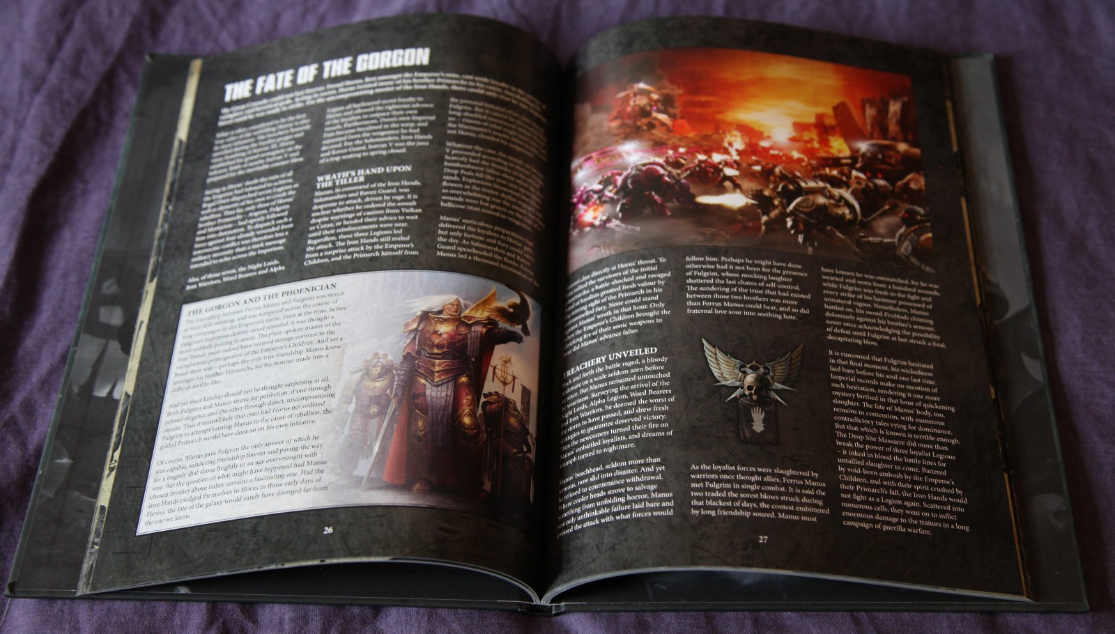 Warhammer 40k, Iron Hands Codex Supplement, Games Workshop, Hardcover, Hard Face