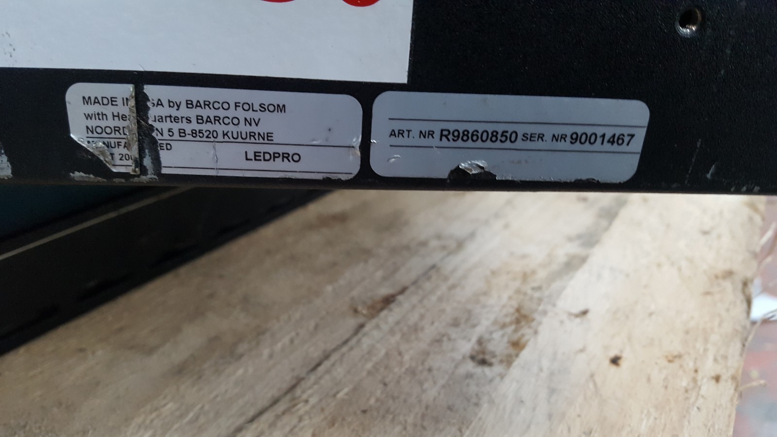 BARCO LEDPRO R9860850 LED wall screen driver (RBD6.2)