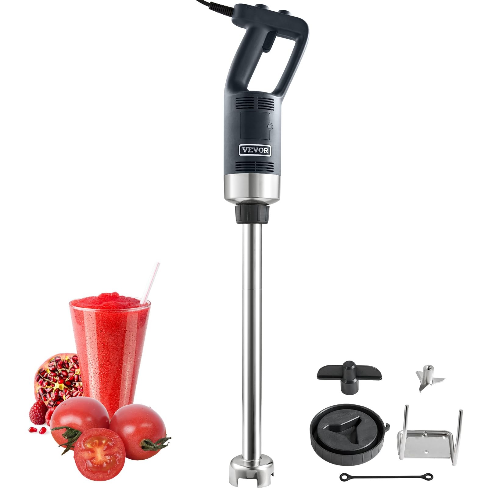 VEVOR Commercial Immersion Blender 500W 20in Variable Speed