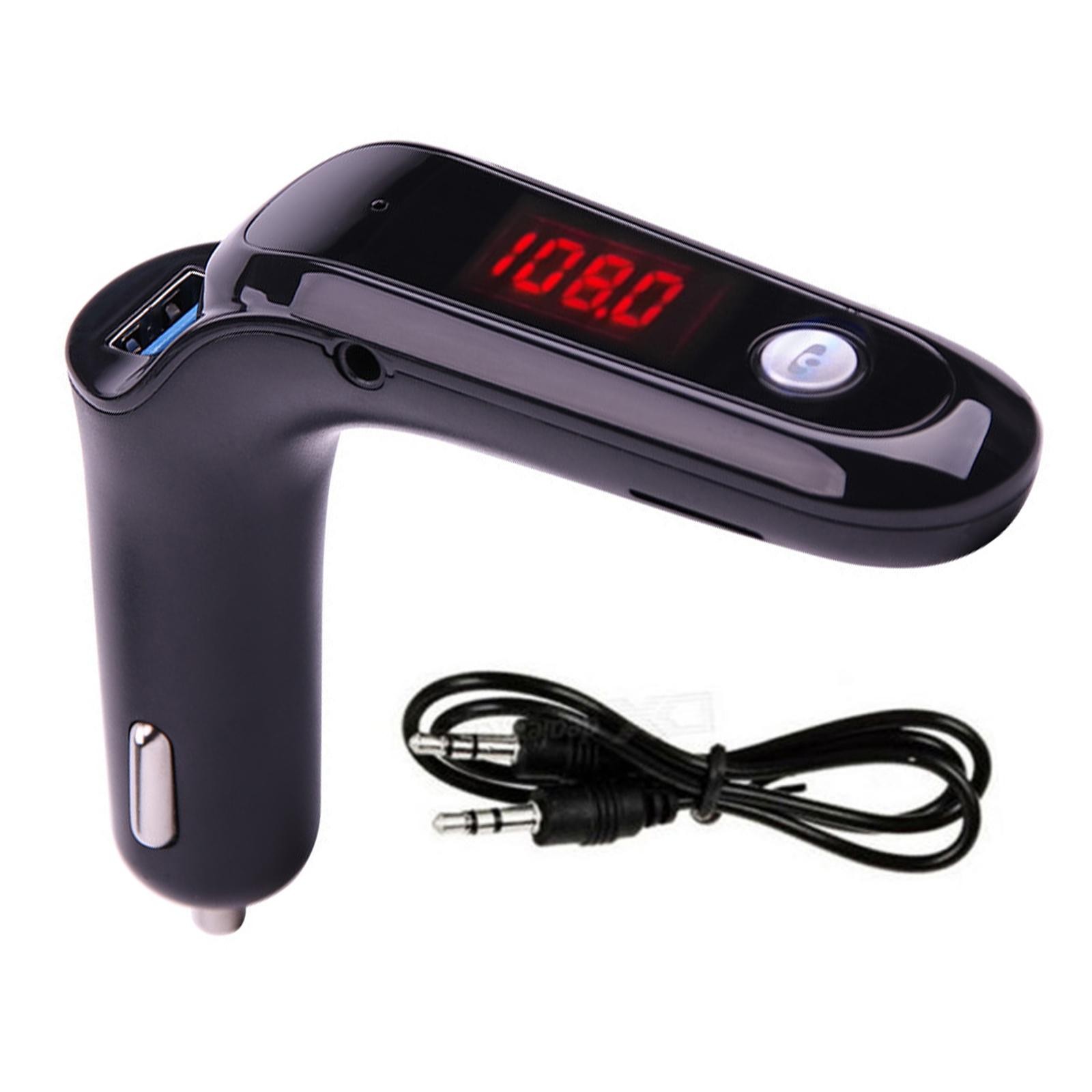 Portable Car Bluetooth FM Transmitter Radio Handsfree MP3 Player/USB Charger M