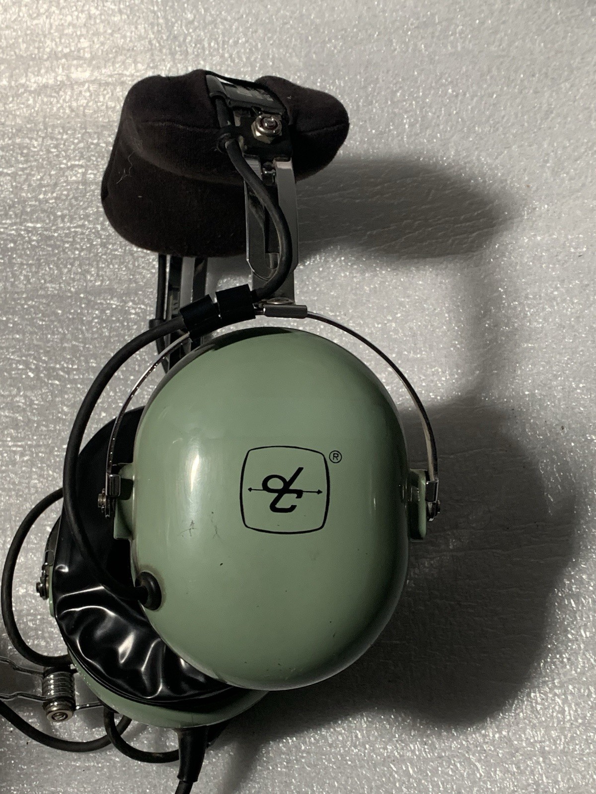 David Clark H10-76 Aviation Pilot Headset Military Flight Headphones Untested