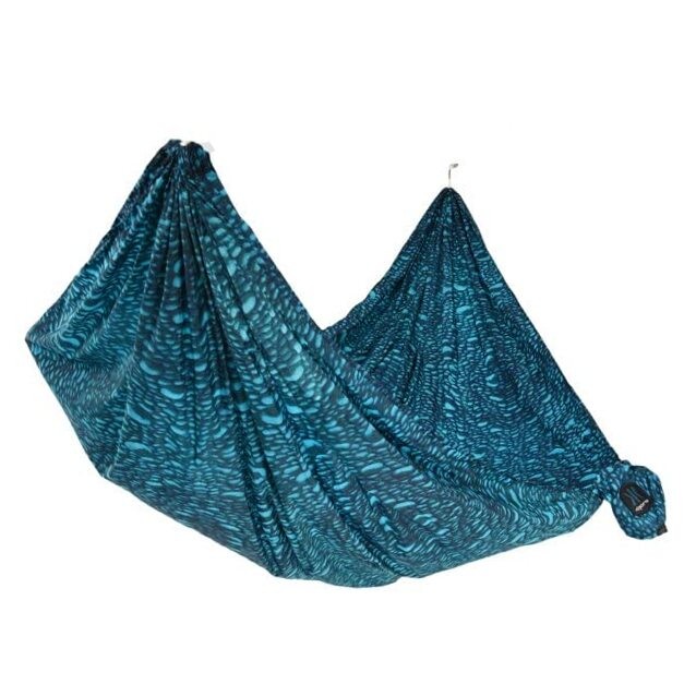 Lightweight Hammock – Perfect Backpacking Hammock, Portable Cayman Blue Iguana