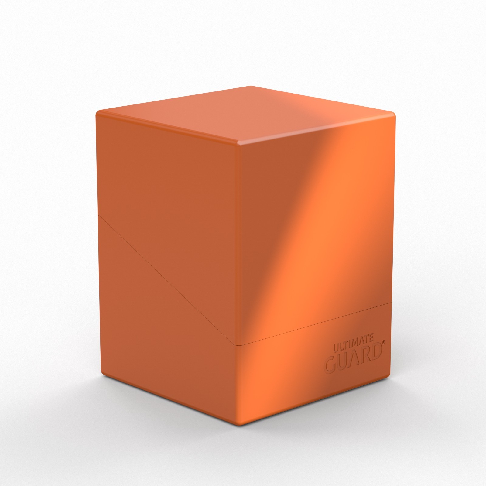 1 Ultimate Guard Solid Orange Boulder 100+ Deck Box