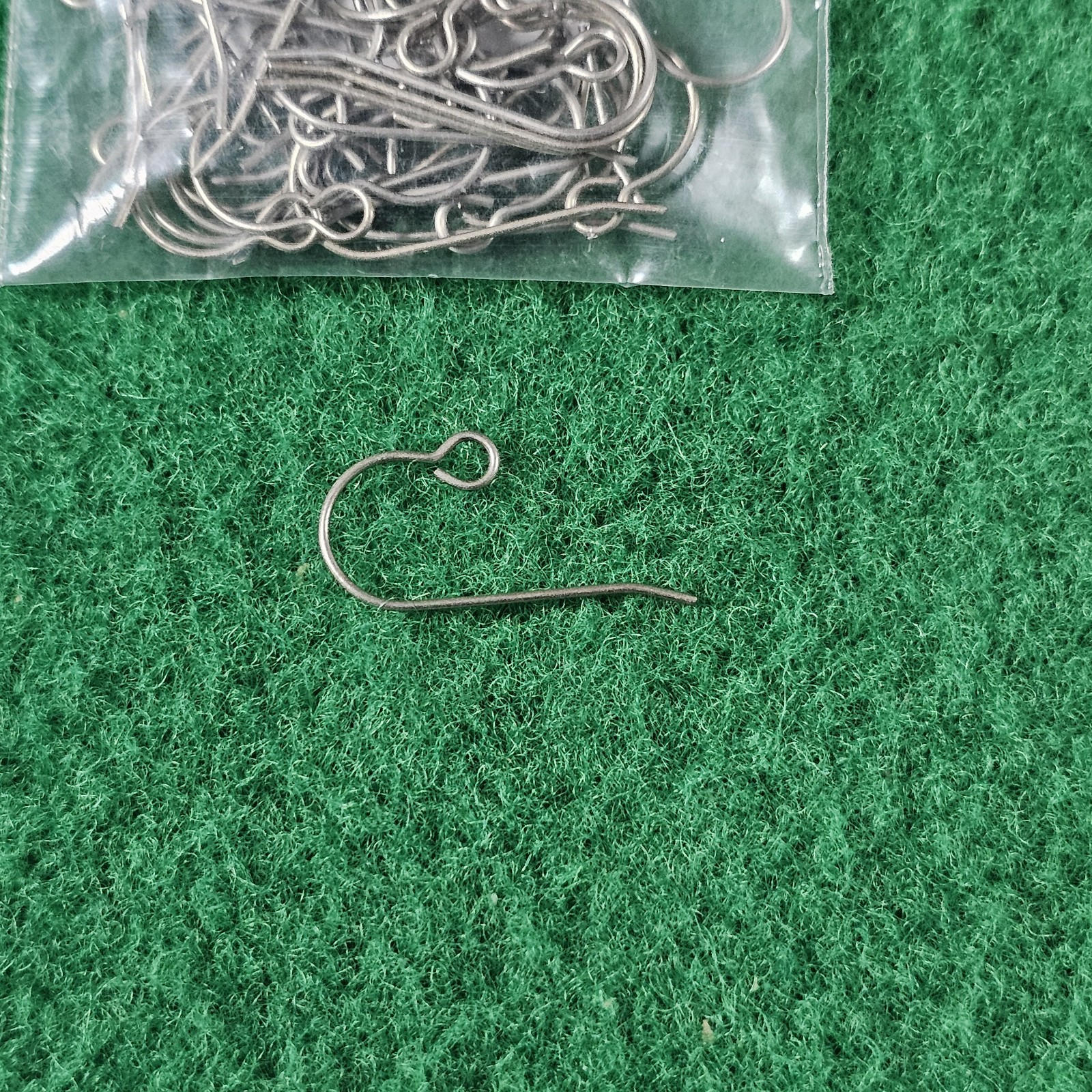 47 - 24mm Titanium Earring Hooks - New In Open Pack