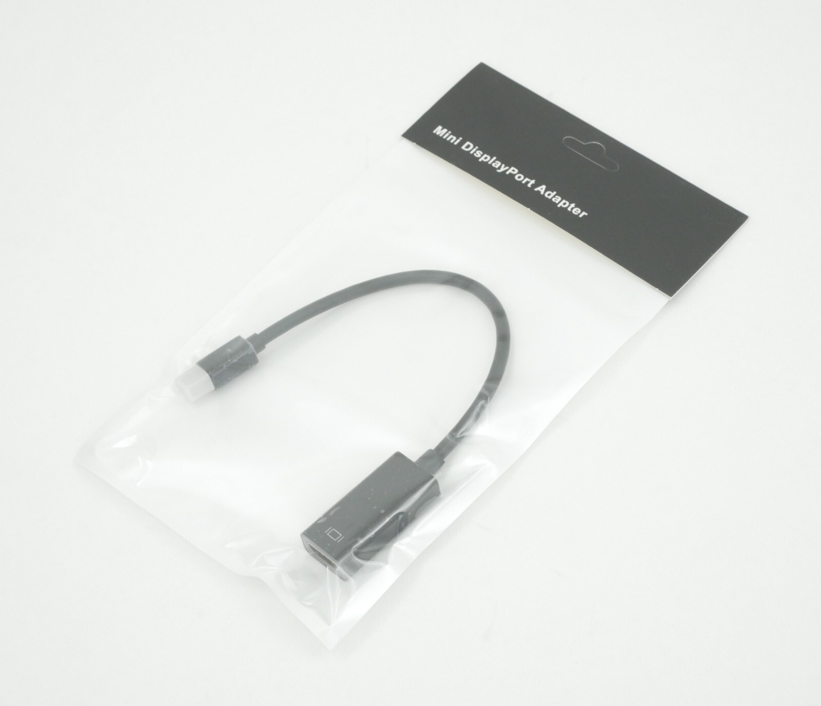 Mini-DisplayPort (DP) to HDMI Female Adapter Cable For MAC Macbook Pro Air Black