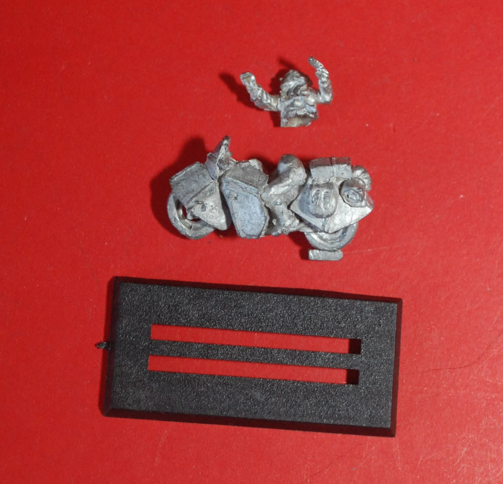 Citadel - Dark Future - Street Warrior - Metal  Motorbike , Bike w/Rider #C