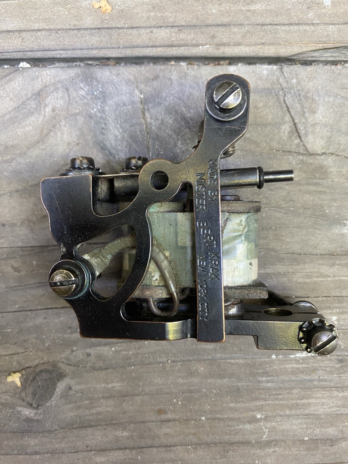 Bert Krak 2013 Liner Used Coil Tattoo Machine