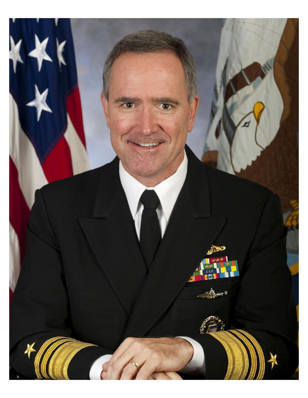 United States Navy Admiral Michael J. Connor 8x10 Photo On 8.5" x 11"