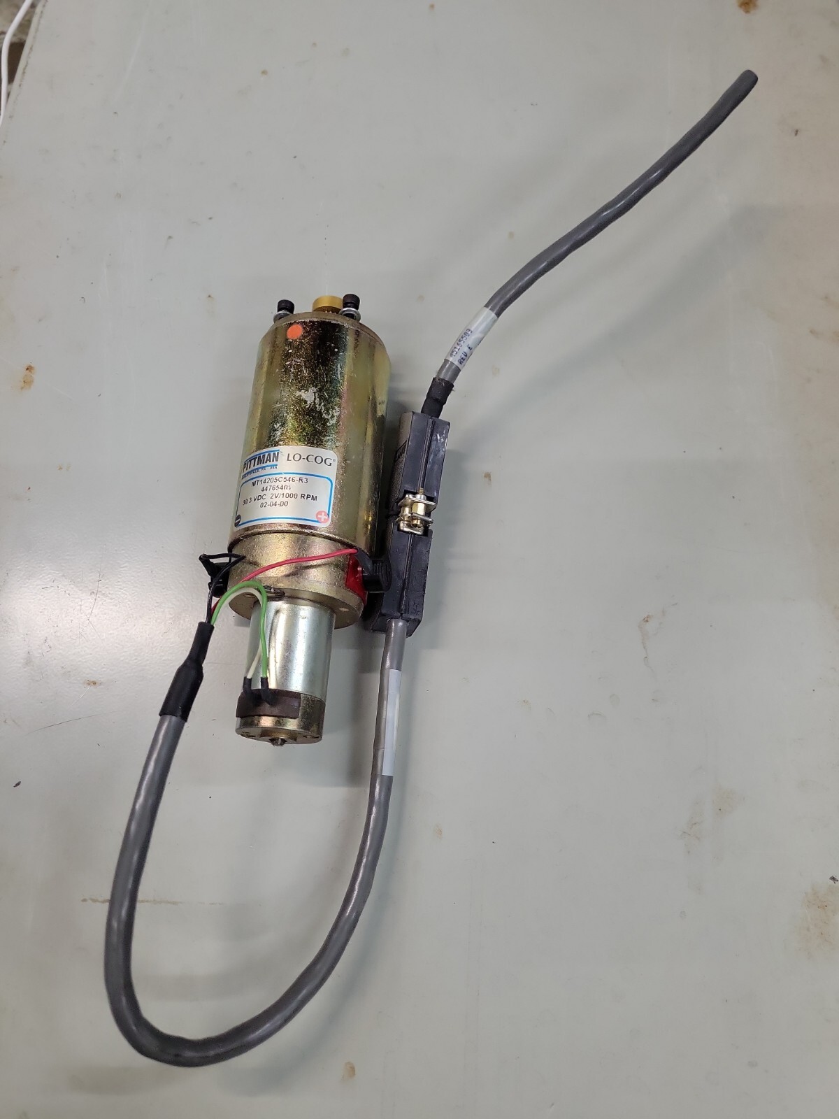 Pittman MT14205C546-R3 Belt Trans Motor 30.3 VDC 2V/1000RPM Universal GSM