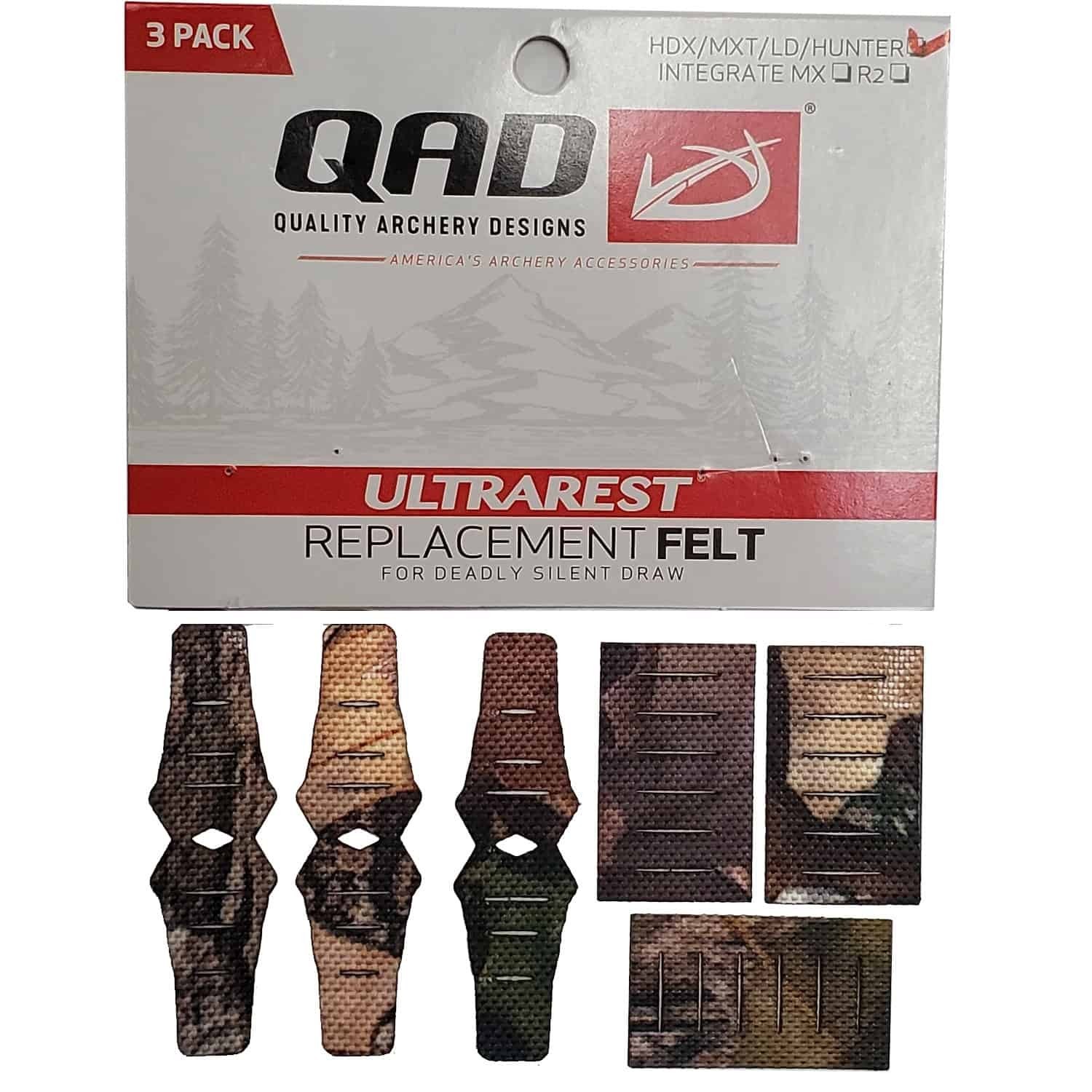 Qad Replacement Felt Kit Camo