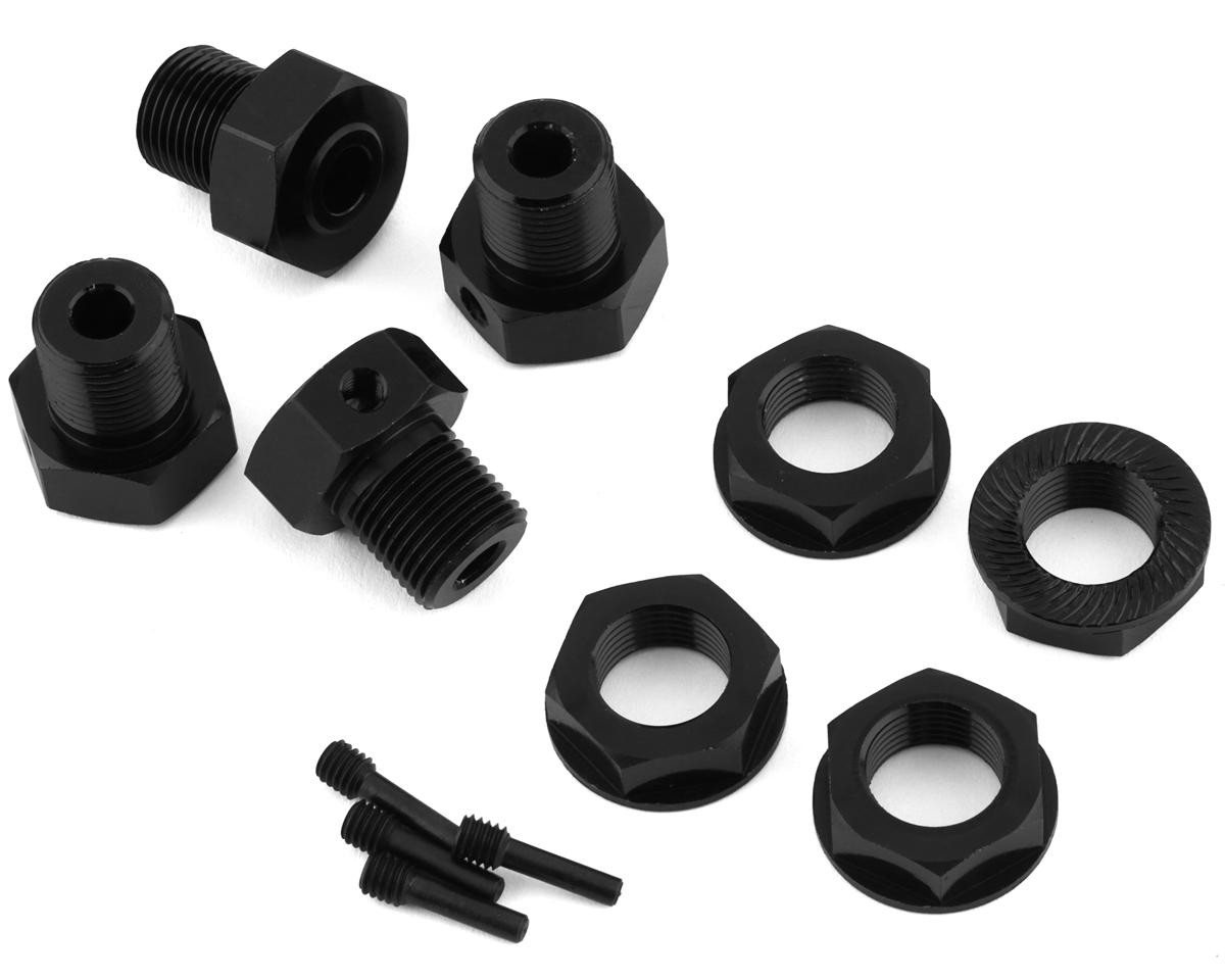 JConcepts Losi LMT Aluminum 17mm Hex Kit (Grey) (4) [JCO2981]
