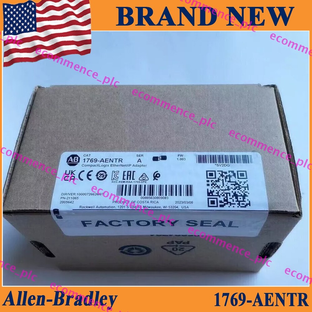 New 1769-AENTR SER A Compactlogix Ethernet/IP Adapter 1769AENTR  NEW PLC