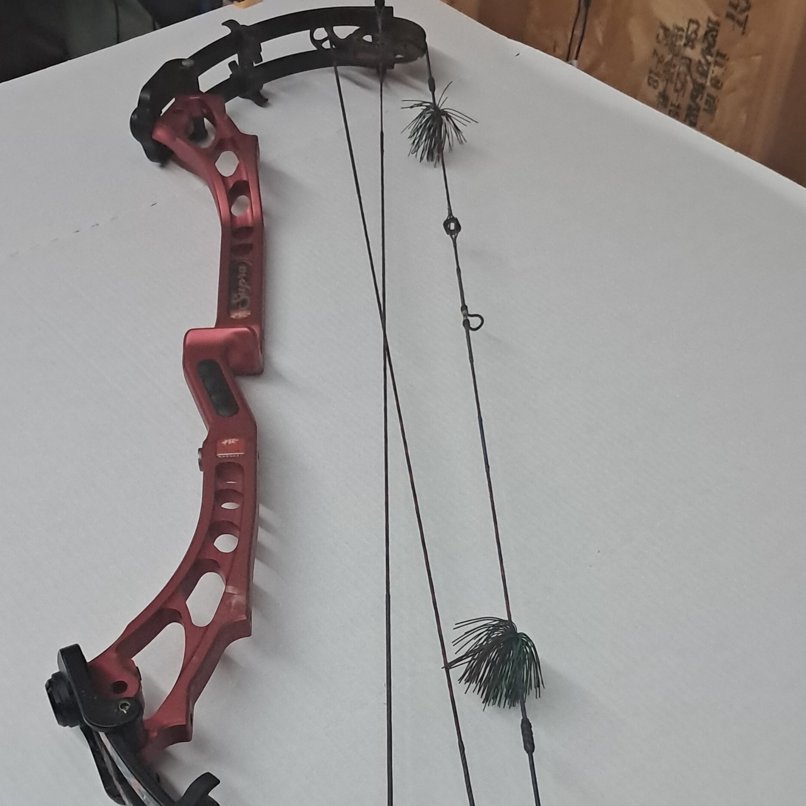 PSE XTech Right Hand Compound Bow 70lb 30in Draw 31in Red/Black Aluminum