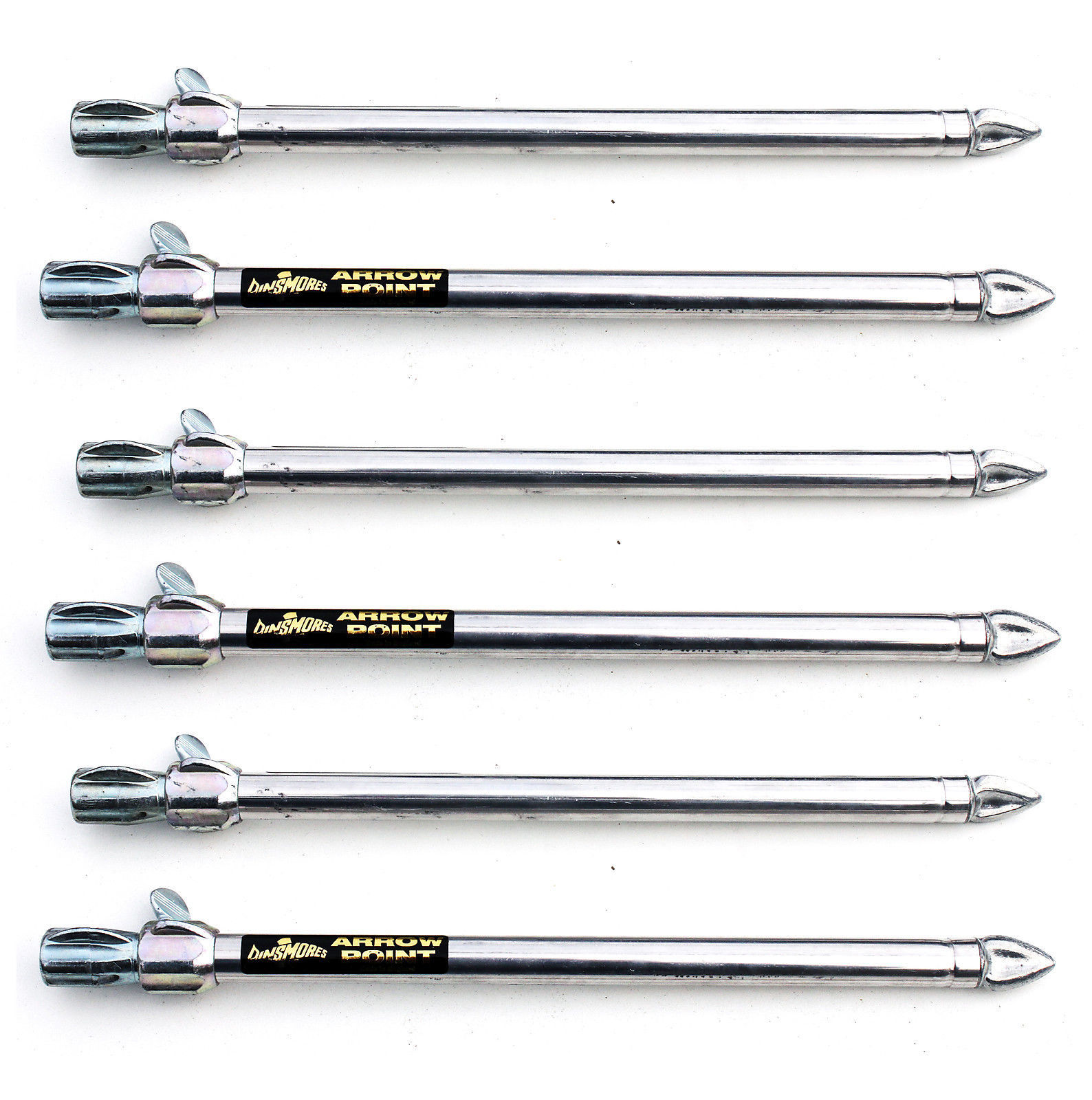 Dinsmores Telescopic 12-21" Fishing Bank sticks Bankstick for rest alarm etc