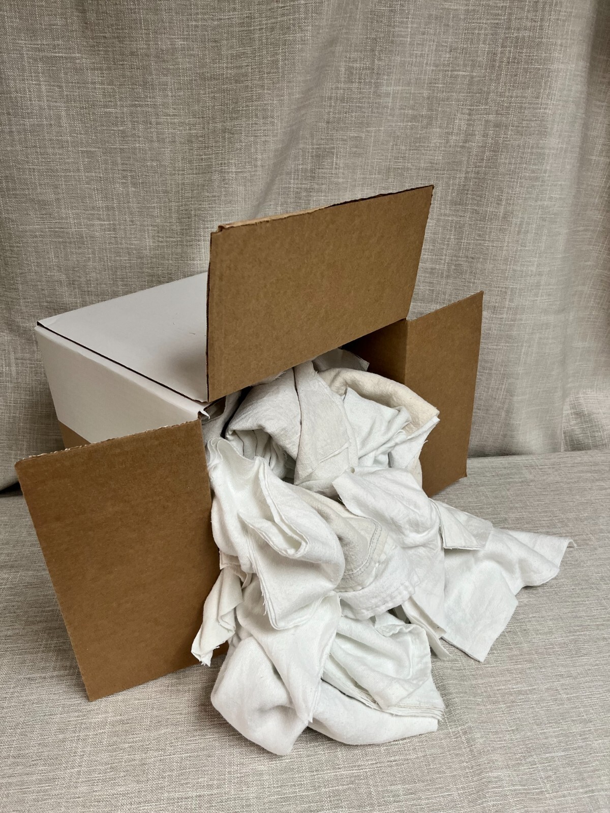 Cottonall Flannel/Huck Wiping Cloths 10lb Box Rags