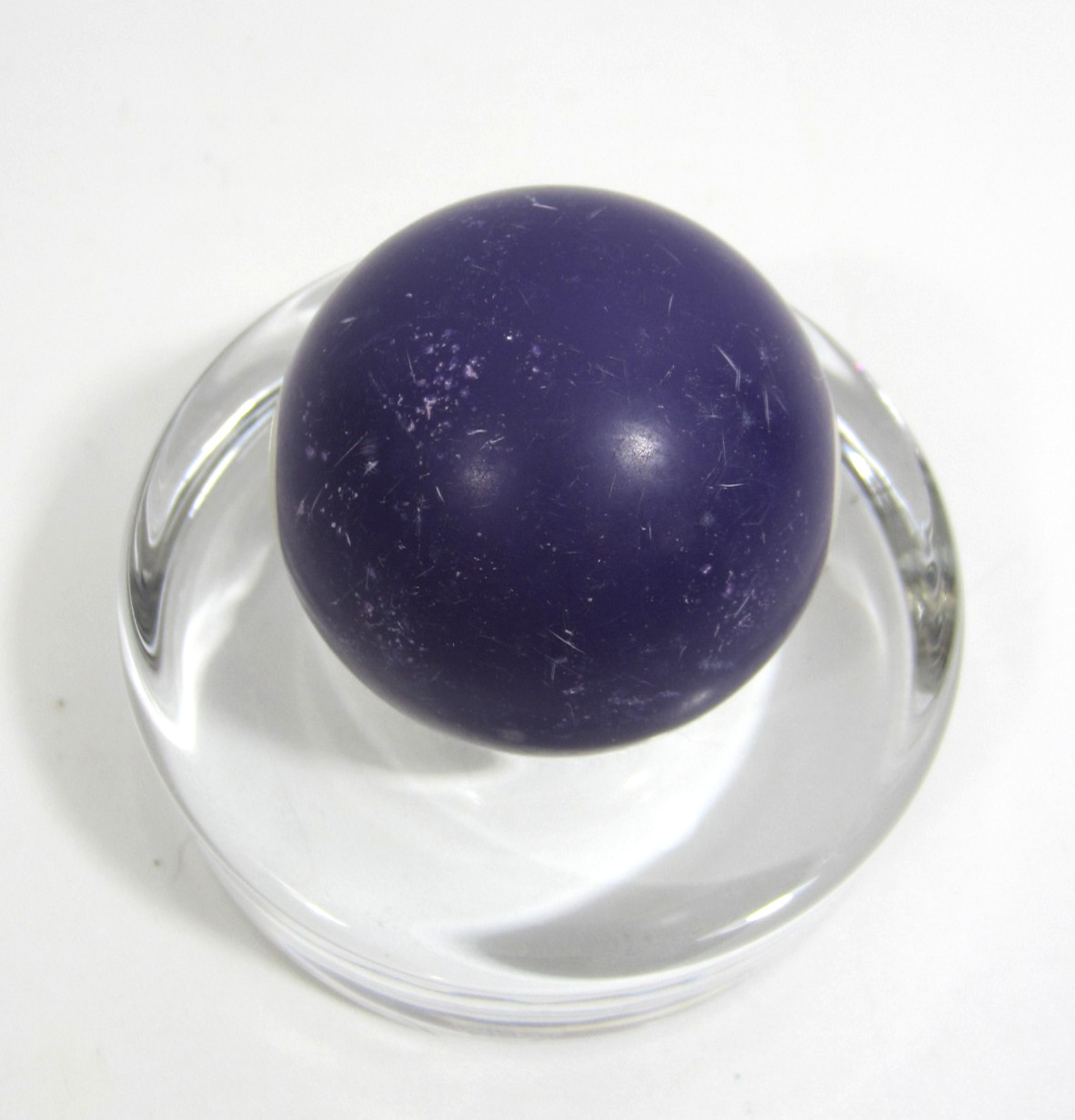 Vintage 2 1/4" Billiard Ball #4 Purple Solid Pool Replacement Lost Single
