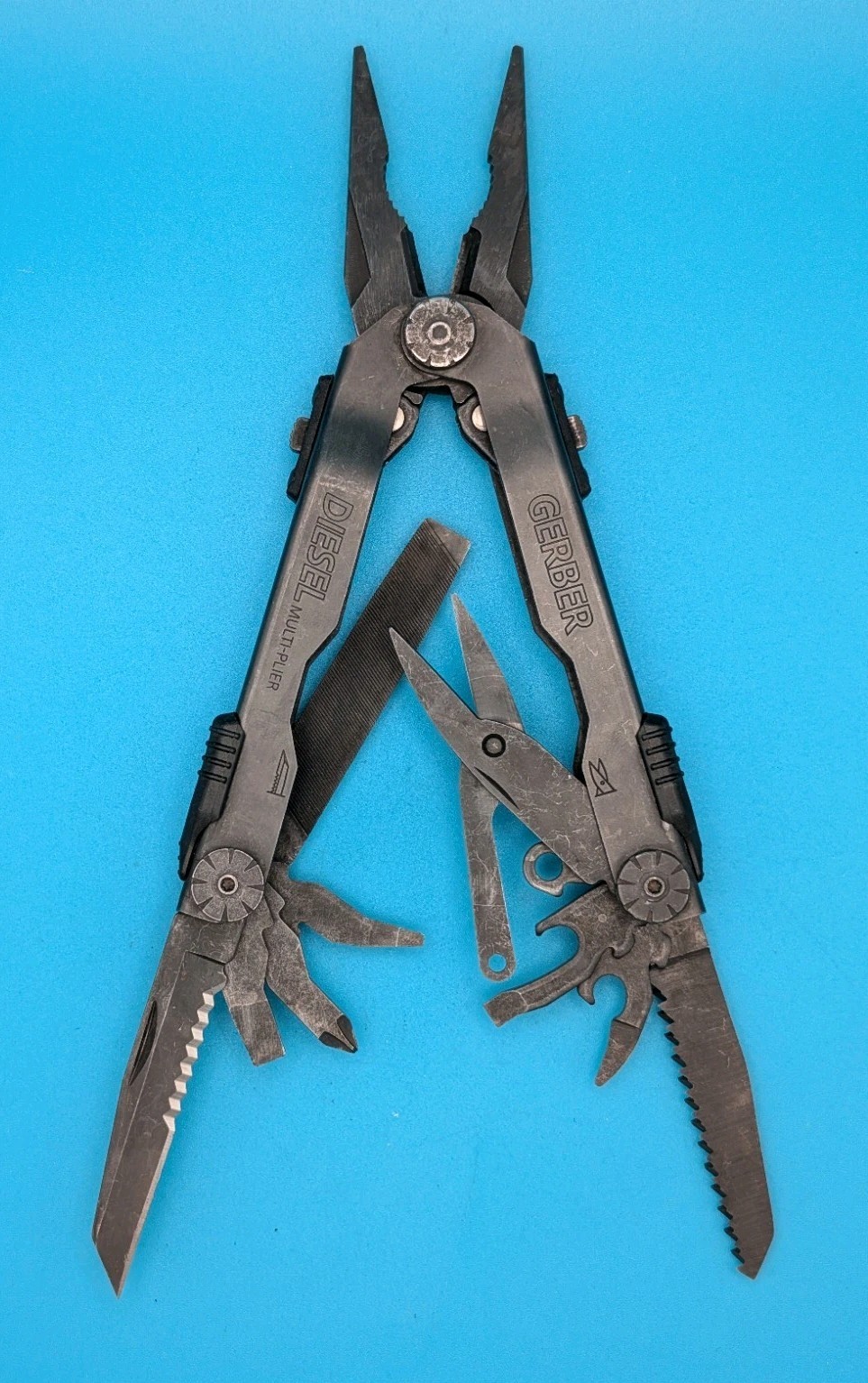 Gerber Diesel Multi Plier Multi-Tool! BLACK! WITH SHEATH!