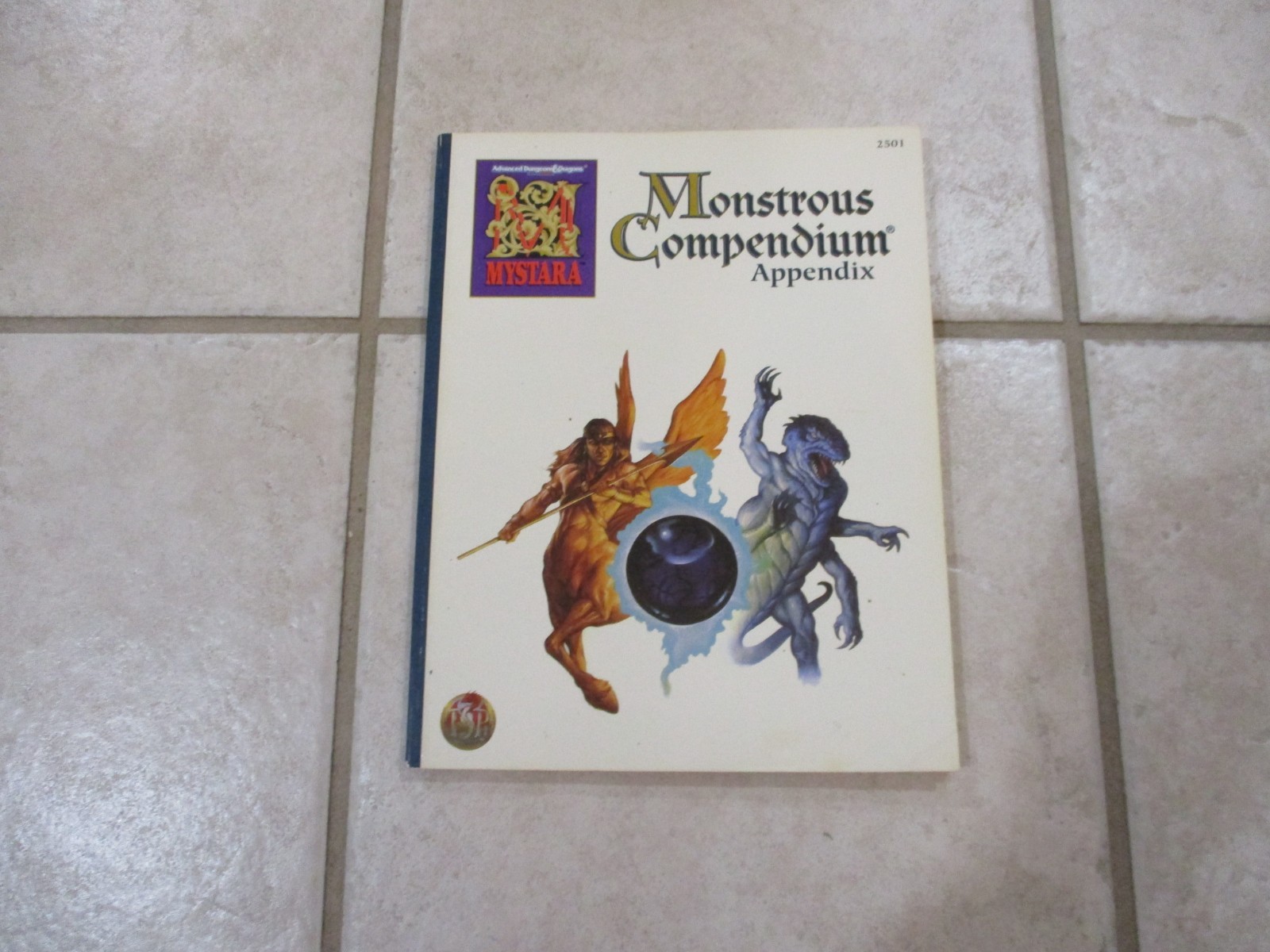 AD&D D&D 2nd Edition Mystara Monstrous Compendium Appendix