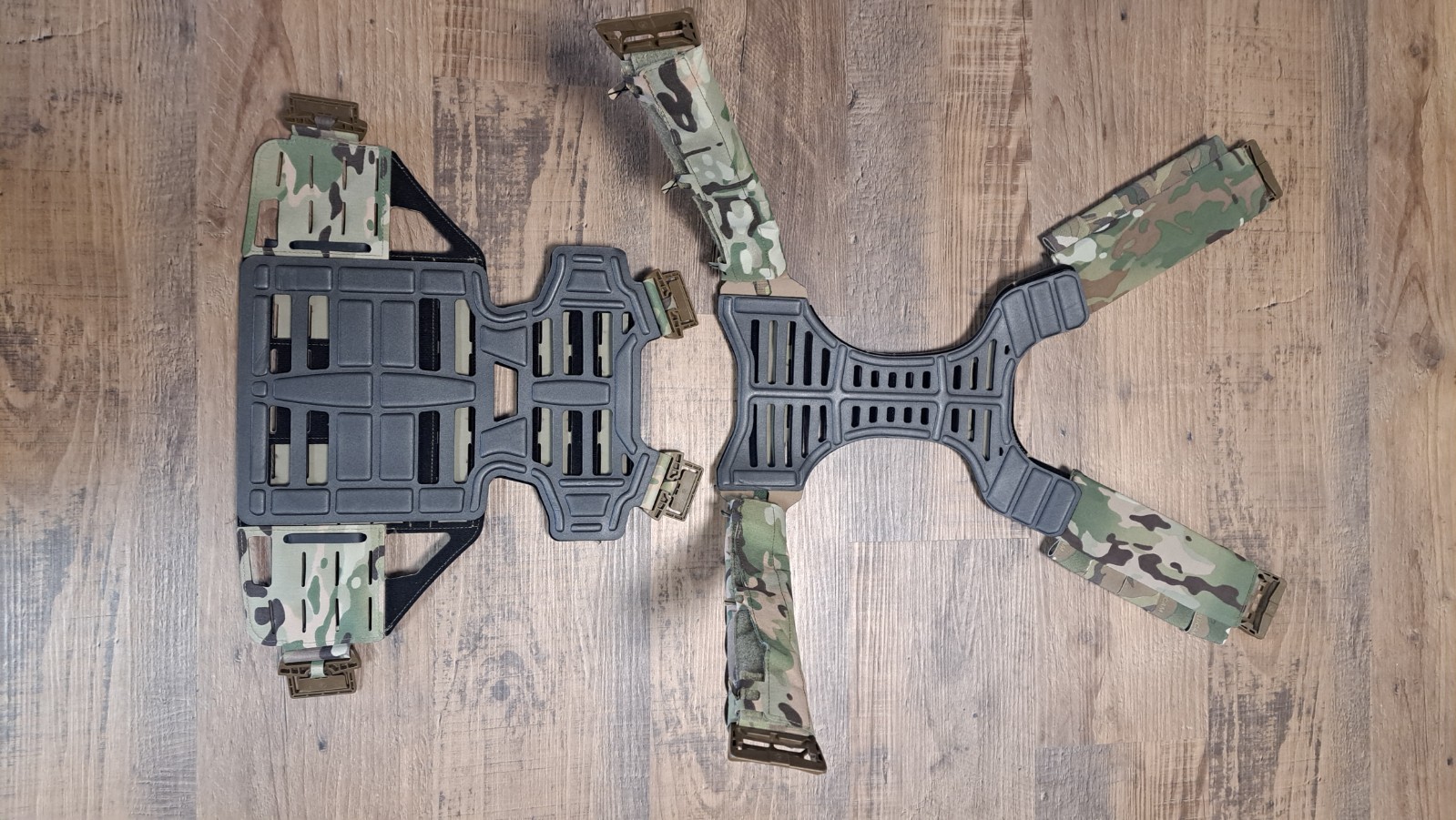S&S Precision ADVANCED TACTICAL HARNESS MULTICAM DEVGRU VEST NEW SIZE 7