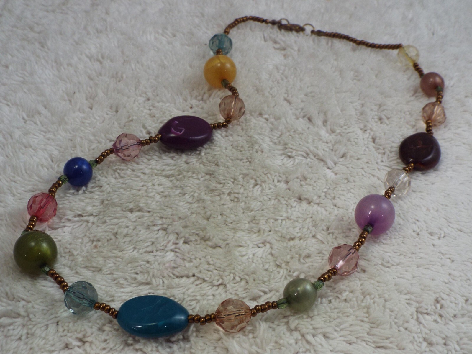 Colorful Bead Necklace (G27)