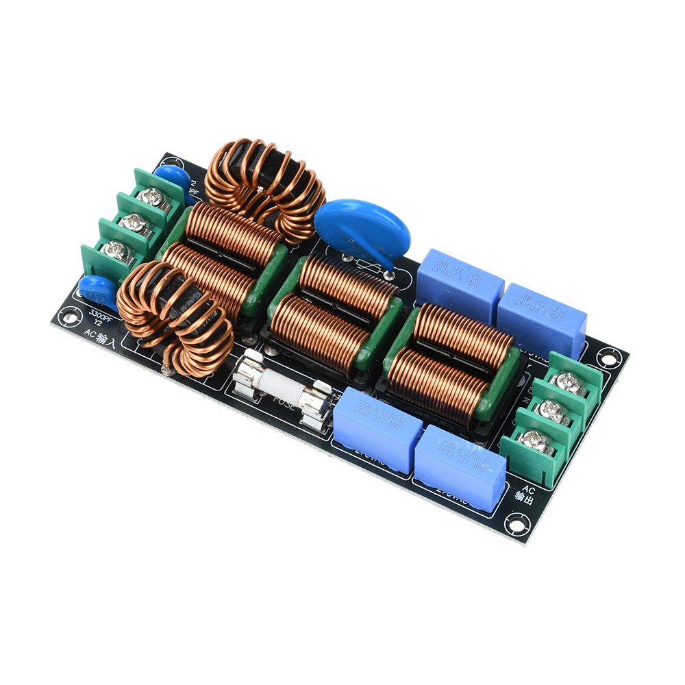 16A EMI Filter Four Level Audio AC220V Power Electromagnetic Interference Filter