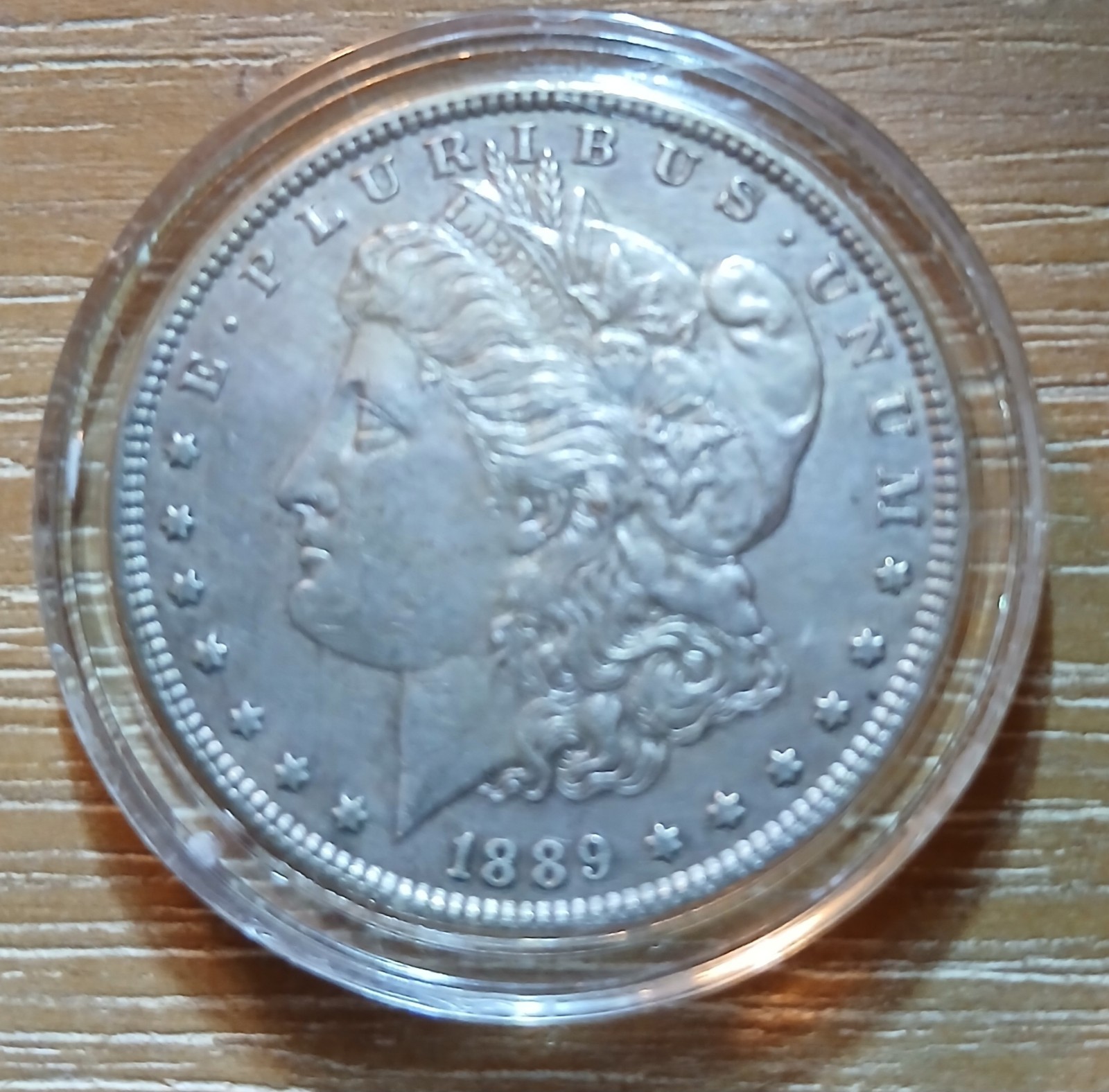 Better 1889 Morgan Silver Dollar - 90% US Coin - Nice Coin  #21