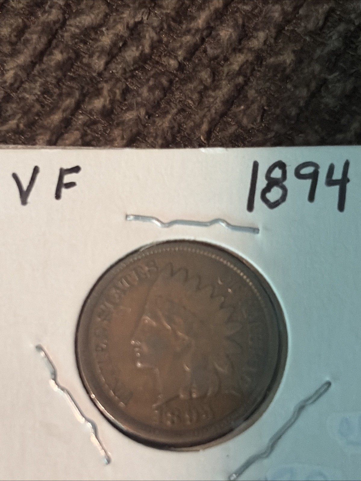 1894 Indian Head Penny Small Letters Details US Coin #210