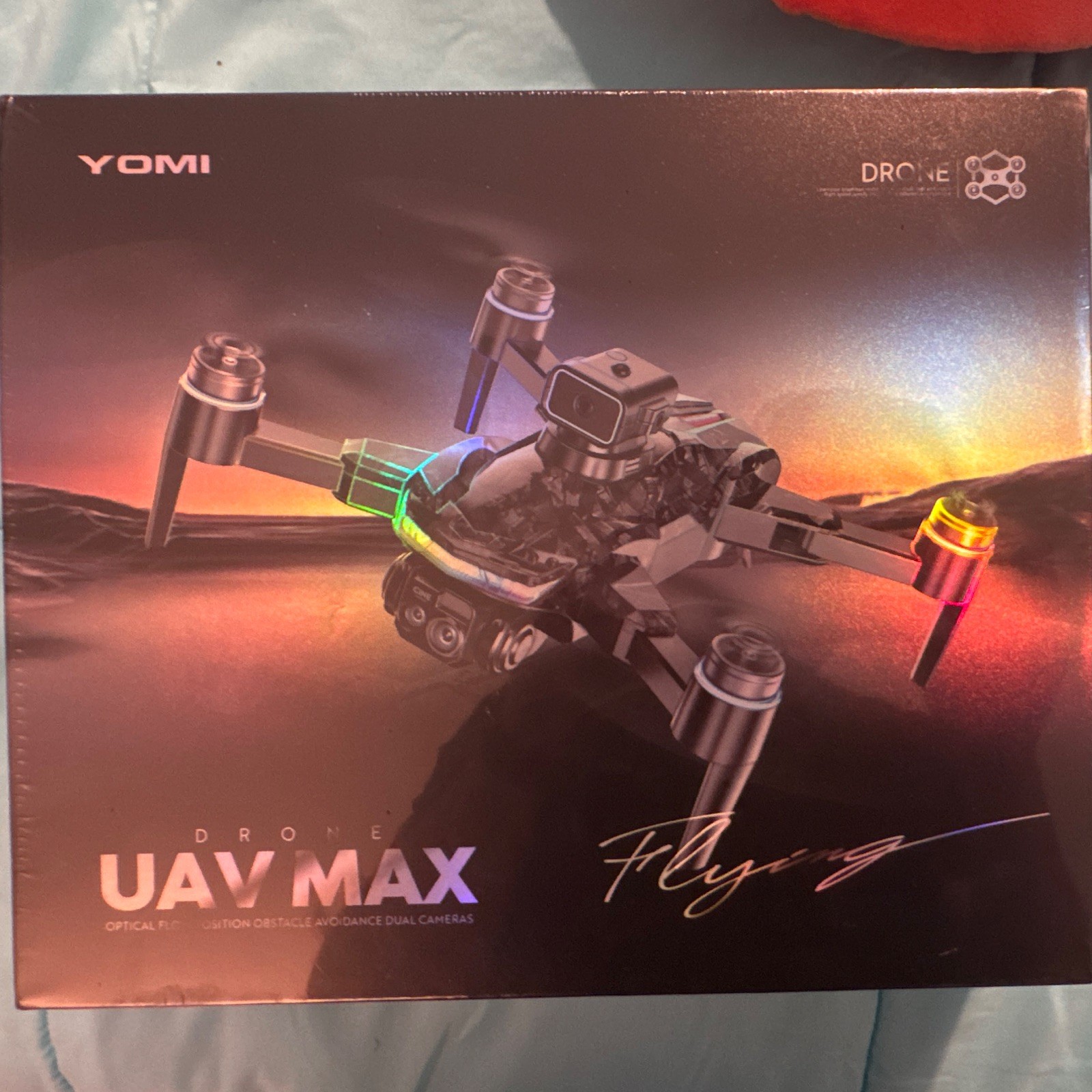 YOMI UAV MAX YM-0799 Quadcopter Drone w/ Camera, Obstacle Avoidance, RTR