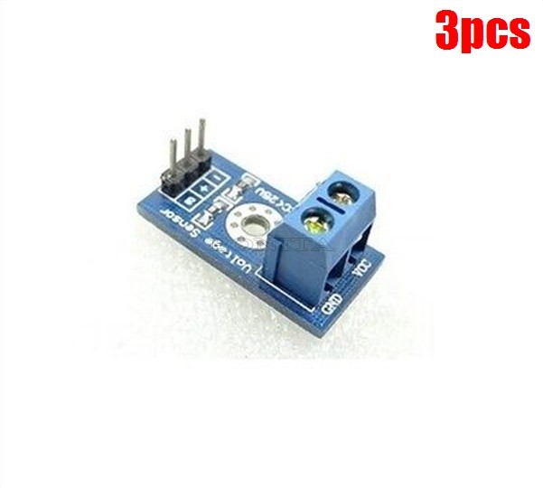 3Pcs For Robot Arduino Standard Voltage Sensor Module New Ic wx