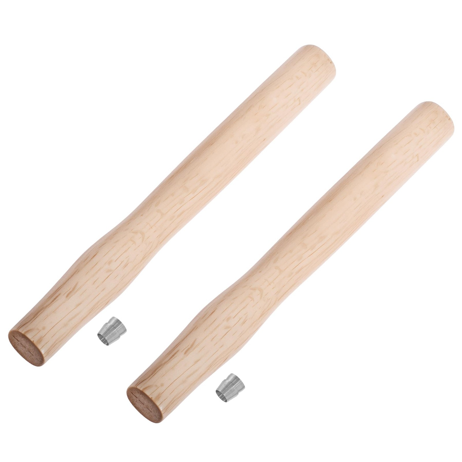 Oak Hammer Handle Replacement 32cm Wood Tool Fits Small Hammers Axes 2pcs