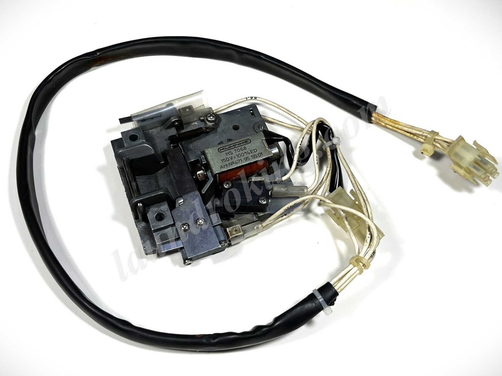 REFURBISHED 248711 220V DOOR LOCK  WITH HARNESS &  NEW SWITCHES, 471248711