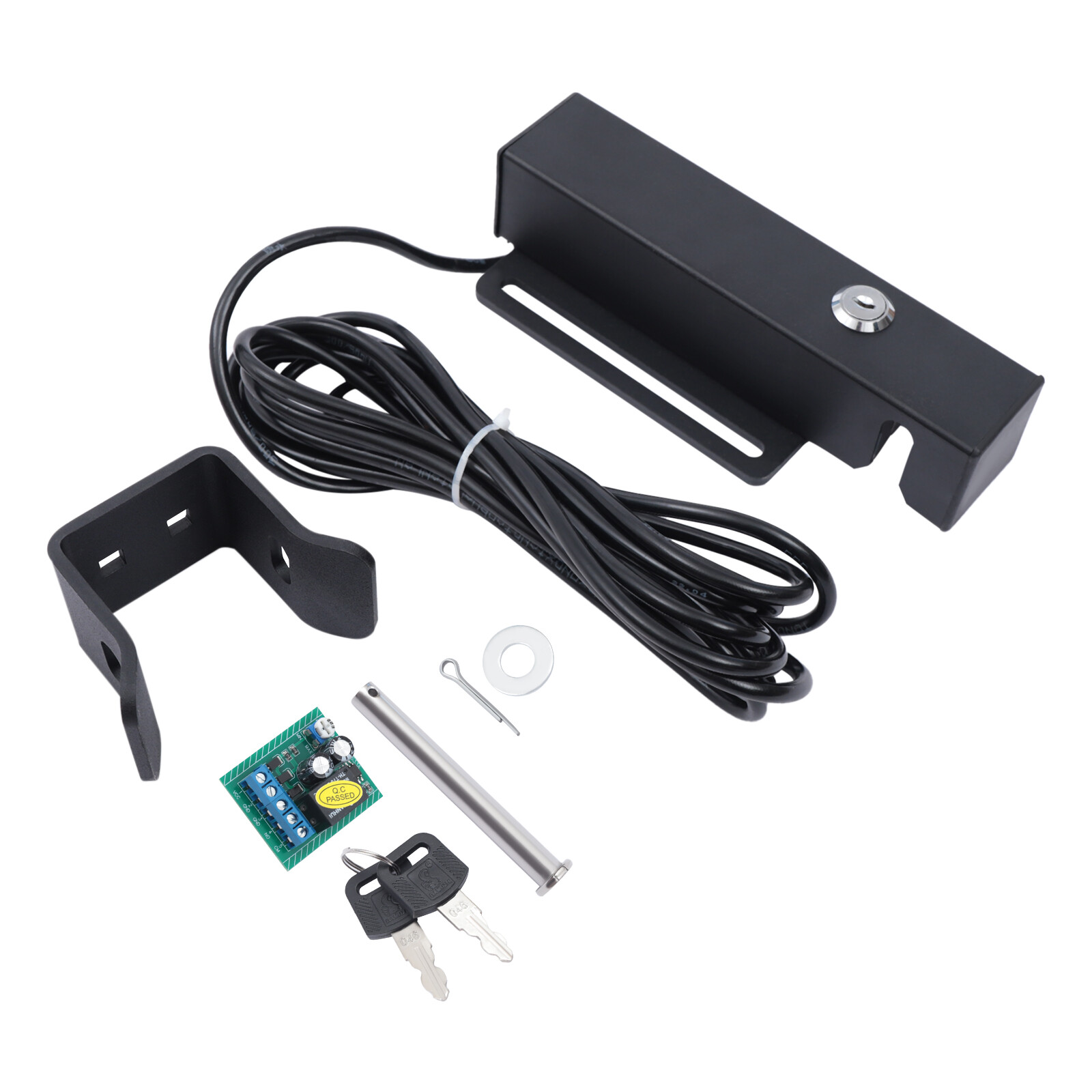 Automatic Gate Lock DS02 for Swing Gates with Manual Keys Secure Rolling Teeth