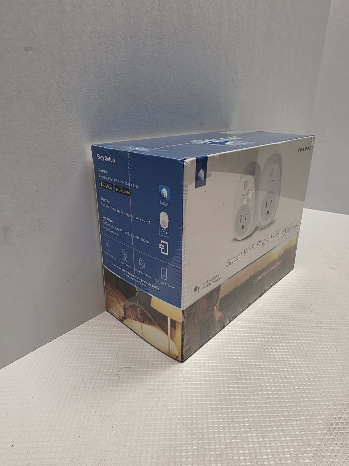 TP-Link Kasa Smart Wi-Fi Plug HS100 Kit 2-Pack Alexa Google Assistant