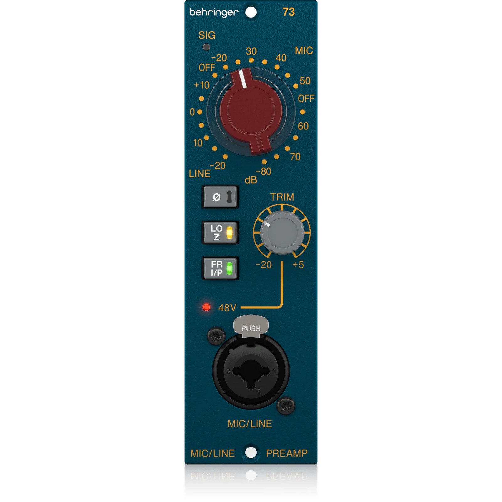 BEHRINGER 73 - 500 Series Legendary Microphone Preamplifier