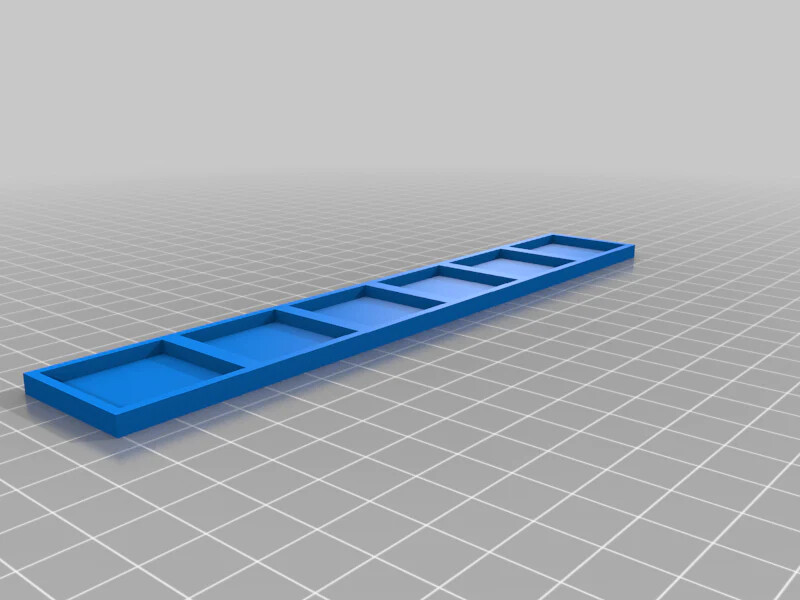 25mm Square To 30mm Square Base Conversion Movement Trays - old world compatible