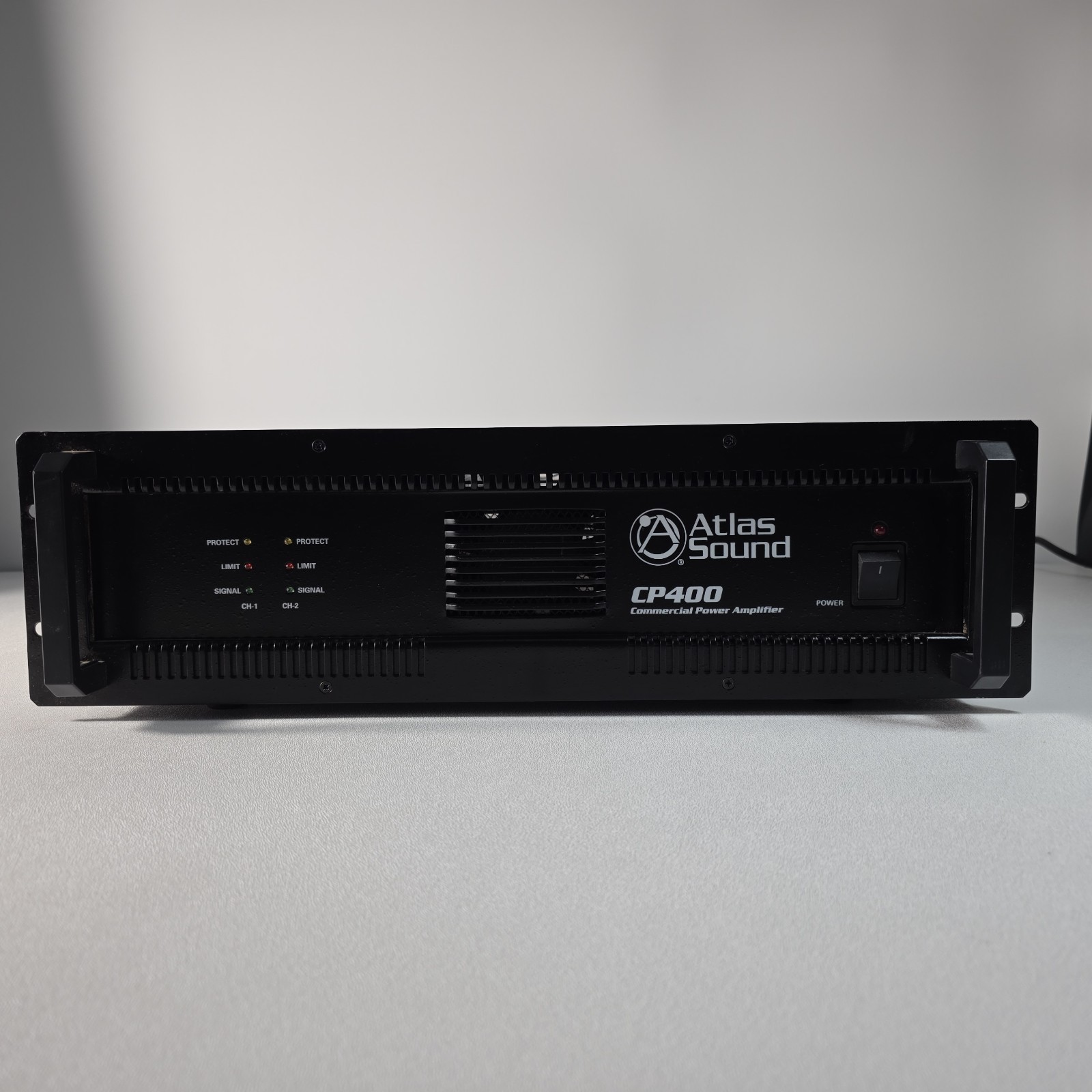 Atlas Sound CP400 Dual-Channel Commercial PA Power Amplifier Dual Channel 400W