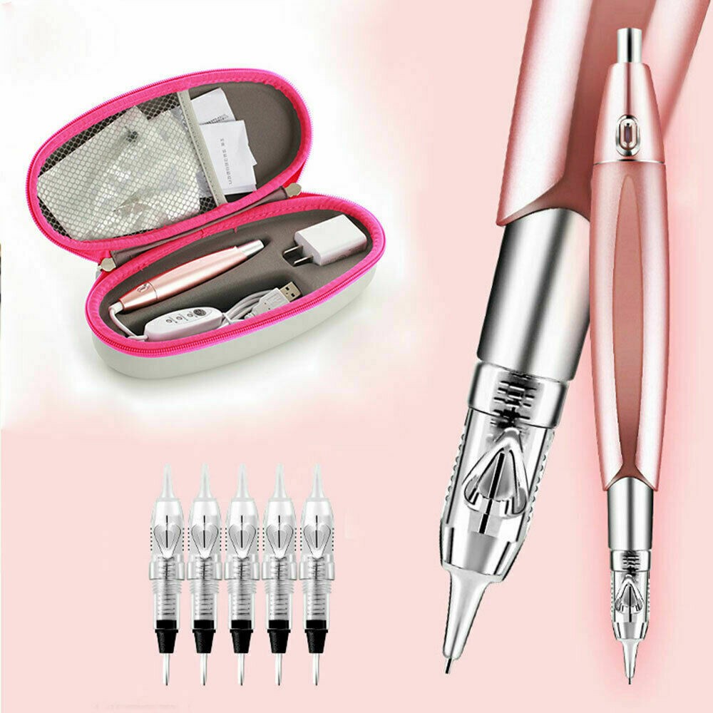Brand New Electric Permanent Makeup Eyebrow Machine/Other 50x Replace Components