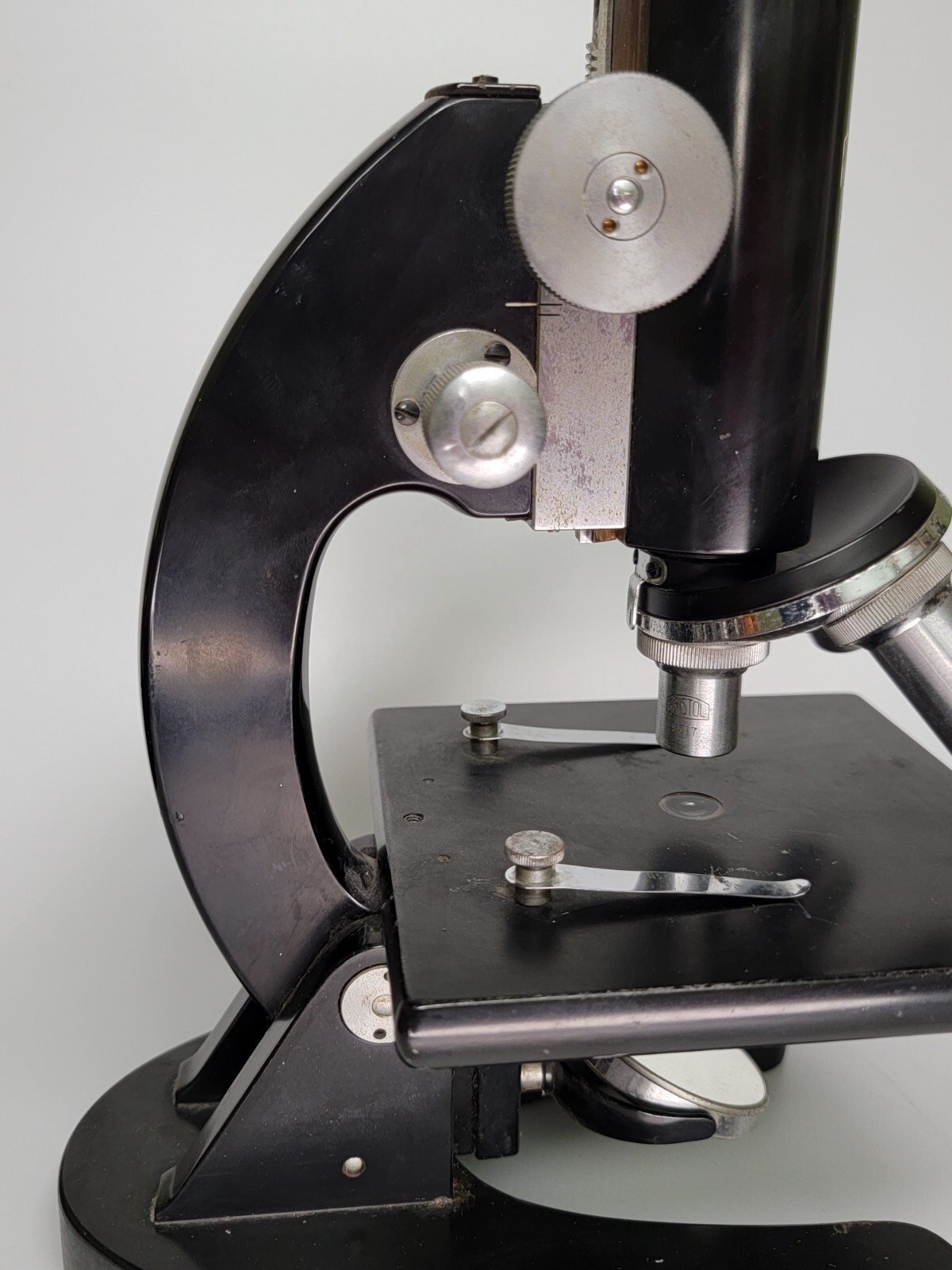 Vintage Bristol Pre-med Compound Microscope Made in Japan #7715