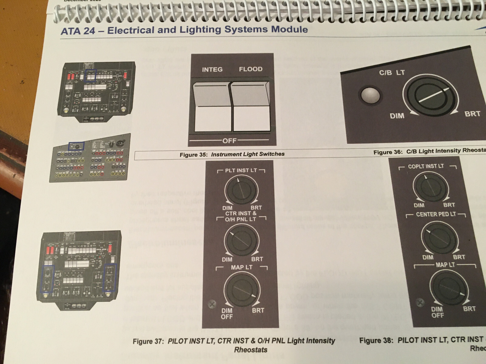 BeechJet 400A Electrical & Lighting Systems Booklet Manual