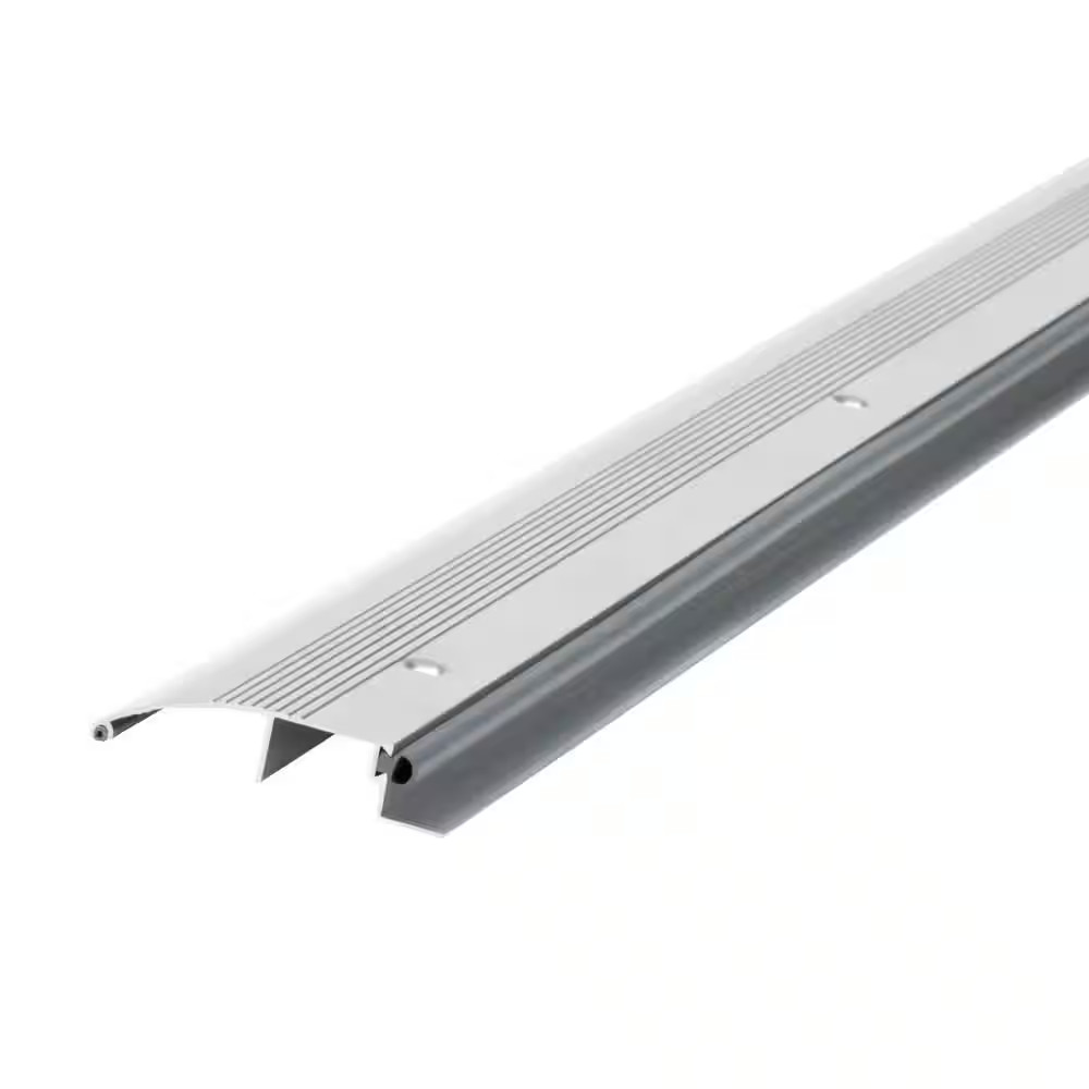 3-1/2 In. X 3/4 In. X 36 In. Silver Aluminum and Vinyl Low-Profile Outswing Door