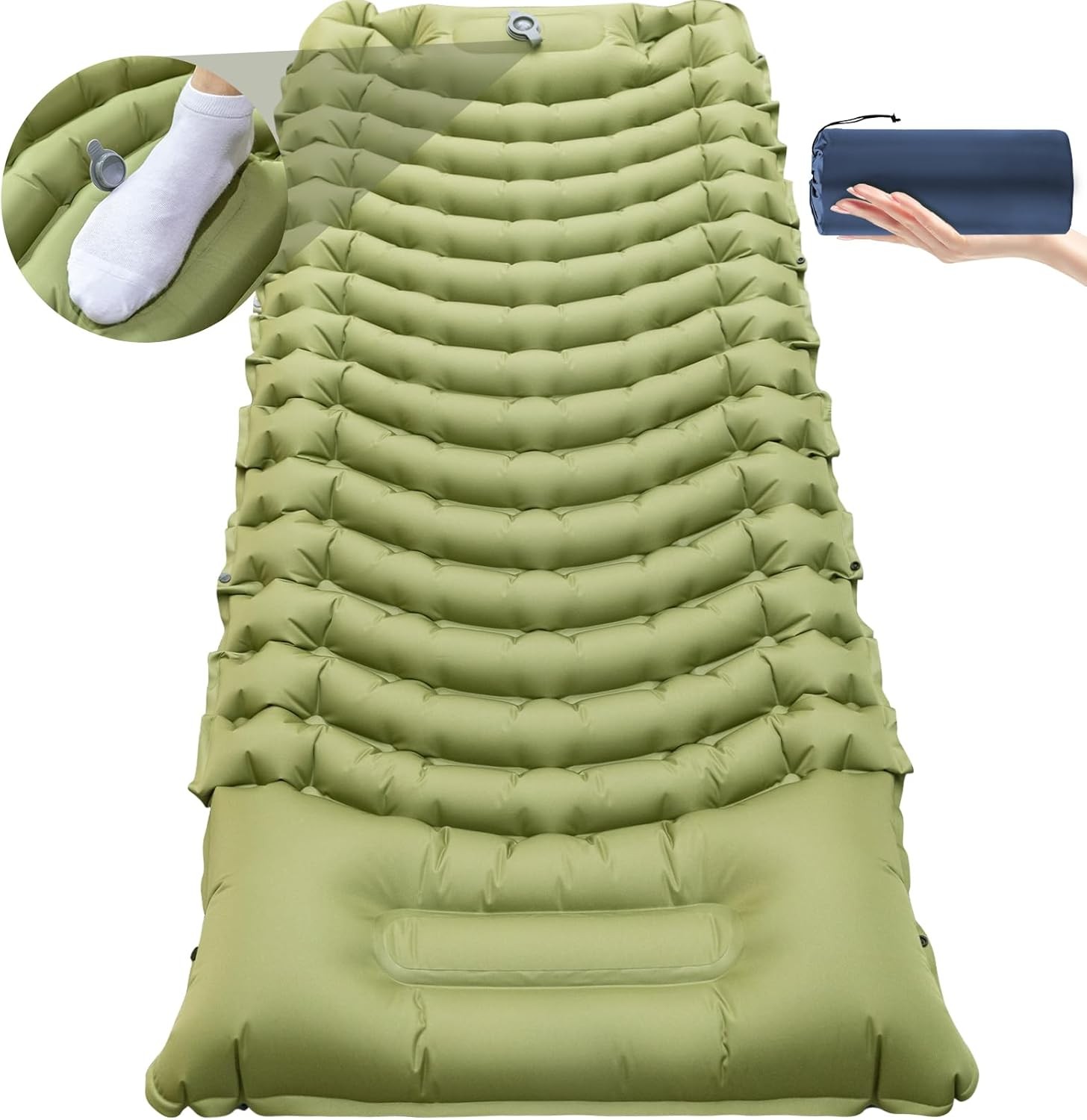 Sleeping Pad for Cping, Self Iating Sleeping Pad Extra Thi Sleeping