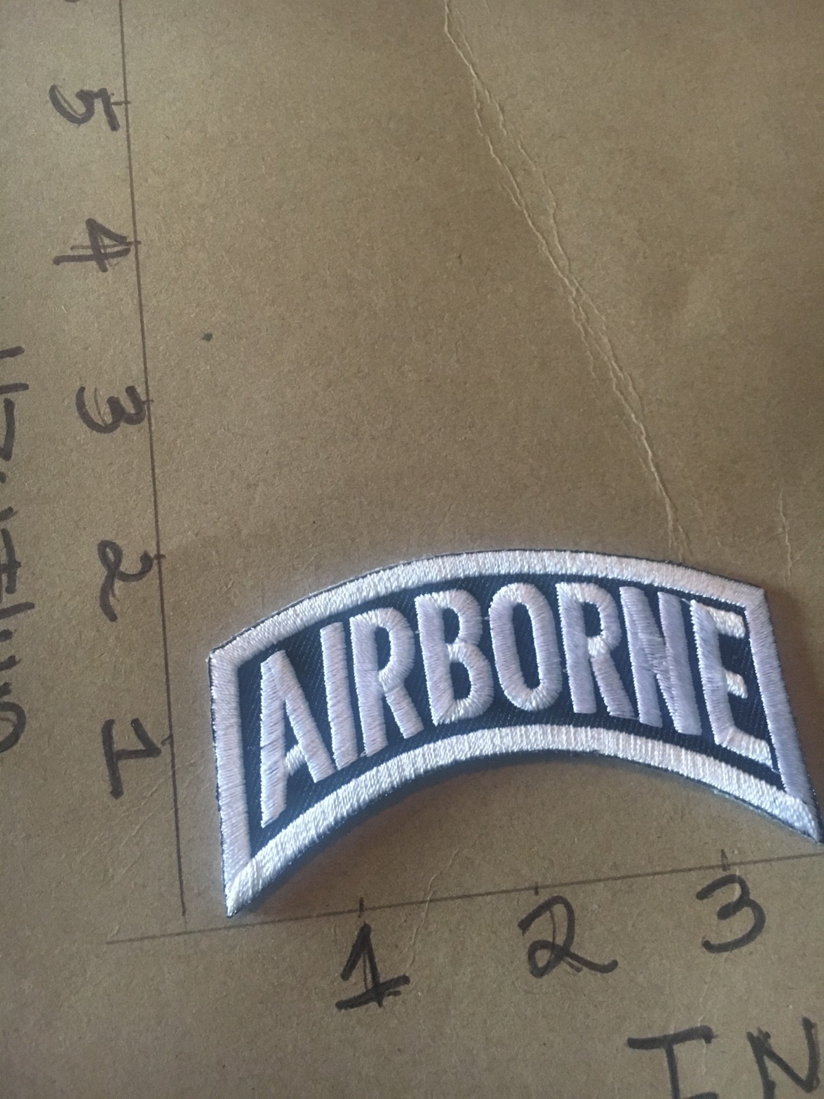 US Army Airborne Rocker tab Patch 4/30/26 modern